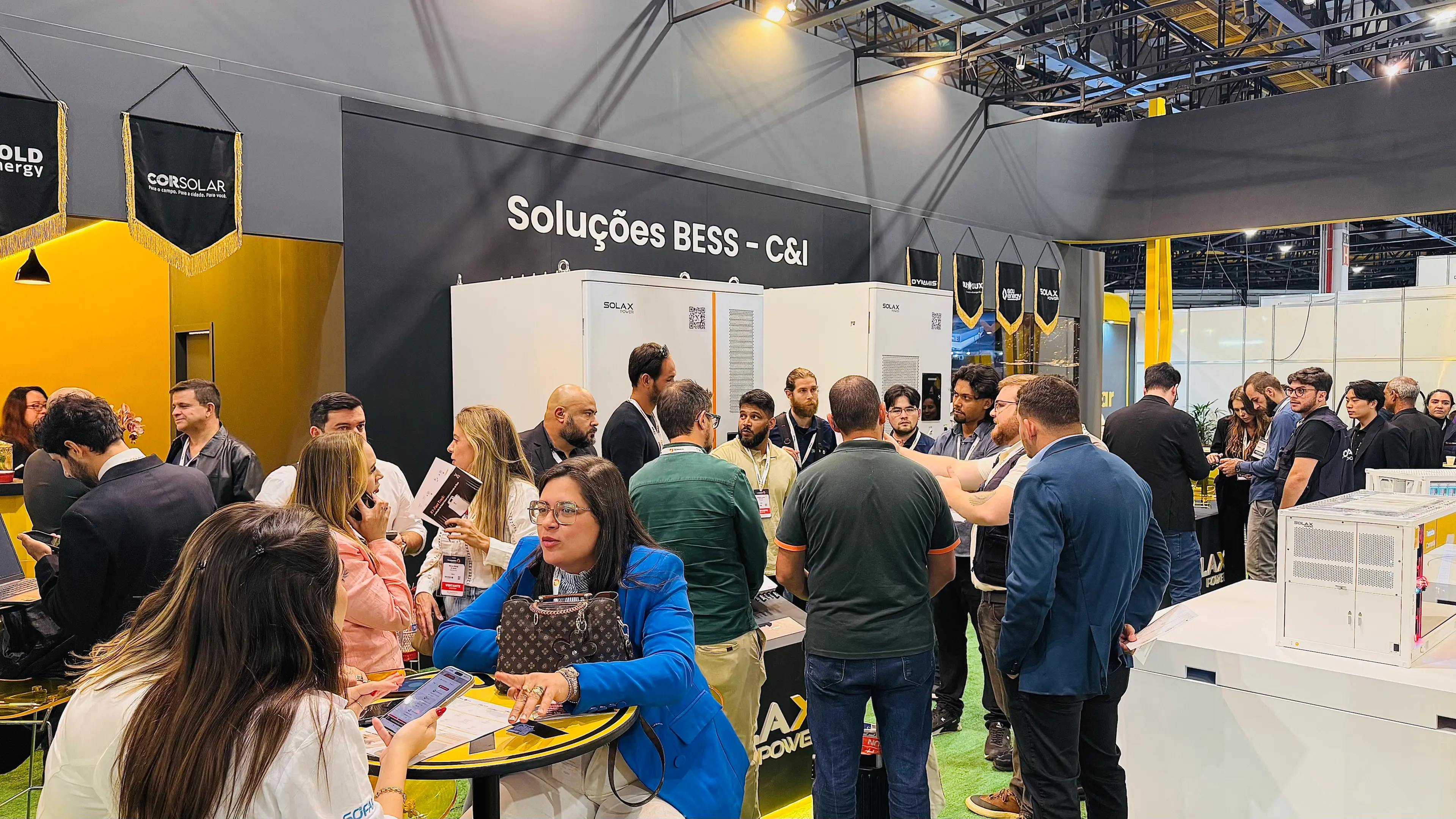 everyone who visited the SolaX Power booth